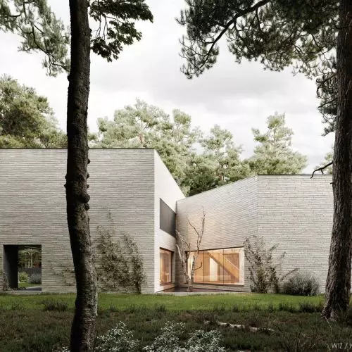 Z for Zorro. Unusual single-family house of 81.WAW.PL project.