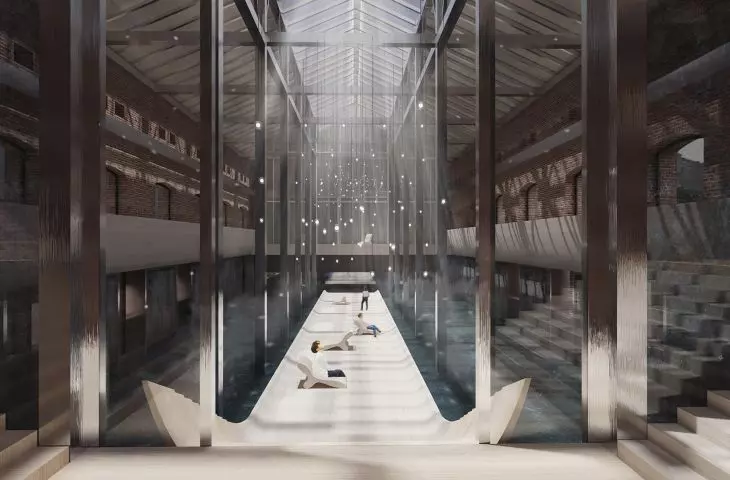 New function of the Petersheim Factory Complex. Design of a recreational and relaxation space