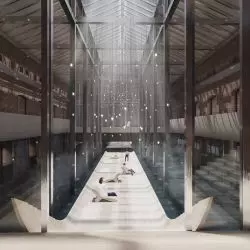 Tężnia solankowa w Porcie rekracyjno-wypoczynkowym