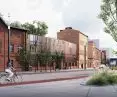 Rozbudowa Wyższej Szkoły Bankowej przy ul. Ratajczaka w Poznaniu proj.: Front Architects