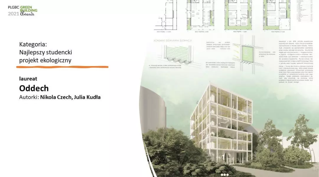 Oddech, proj.: Nikola Czech, Julia Kudła