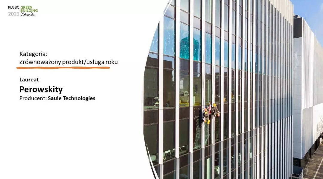 Perowskity, producent: Saule Technologies