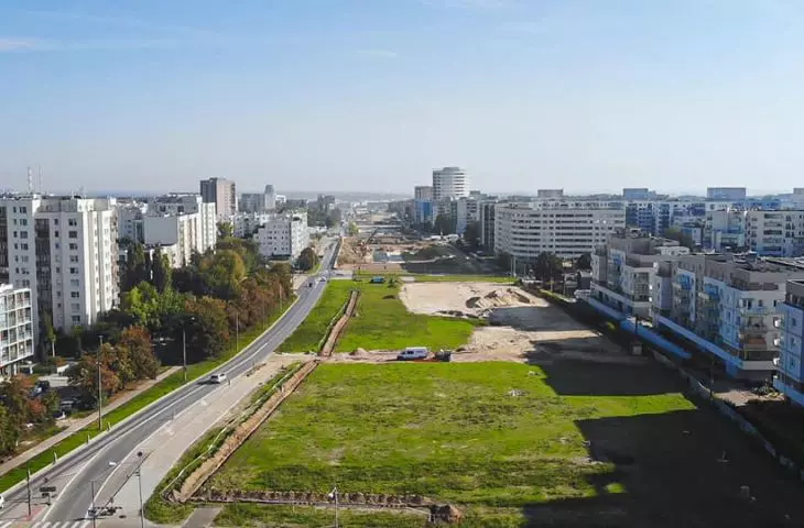 A linear park will be built over the tunnel of the Warsaw ring road