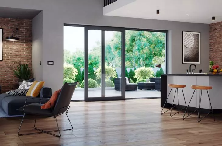 Legend Slide System. A space full of natural light