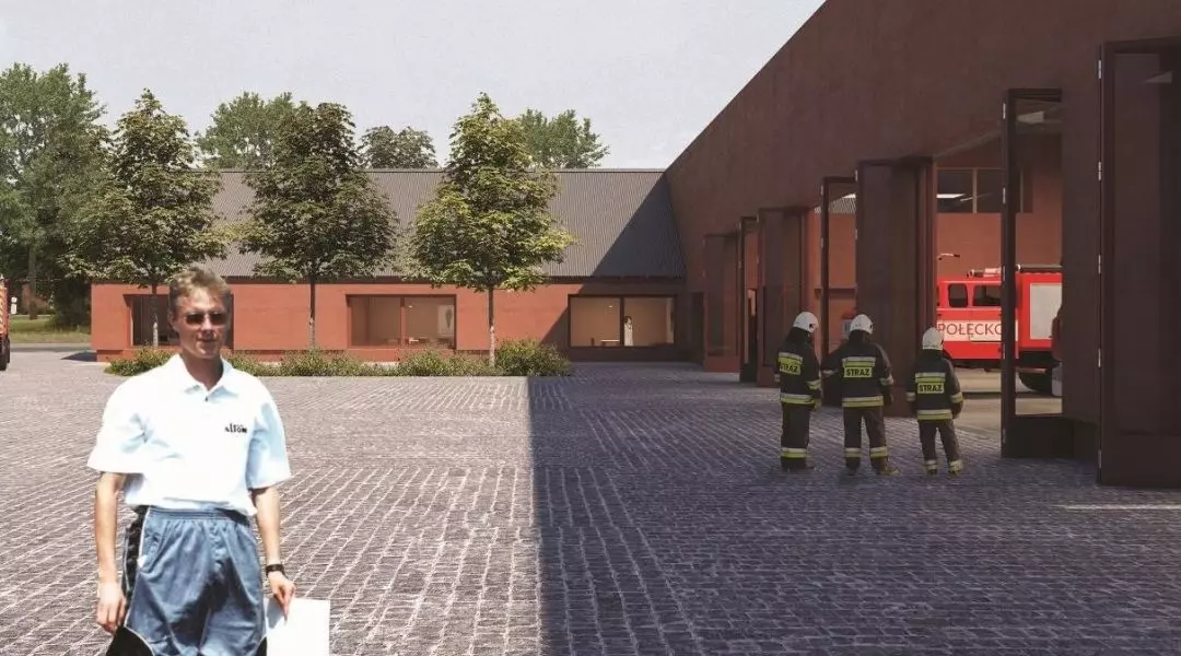 Wyróżnienie (ex aequo) za dyplom „Straż pożarna jako inkluzywny element przestrzeni”