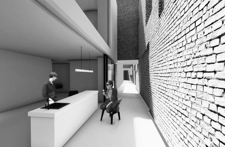 Between the Walls. The design of the creative work space at EL Gallery in Elbląg