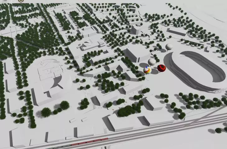 Kamil Stańczyk - Urban planning intervention in Mościce. New quality of urban space