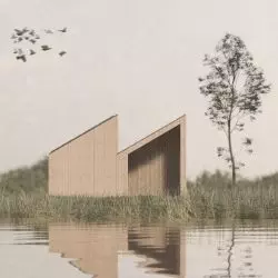 Modewood, dom modułowy projektu studentów Politechniki Poznańskiej