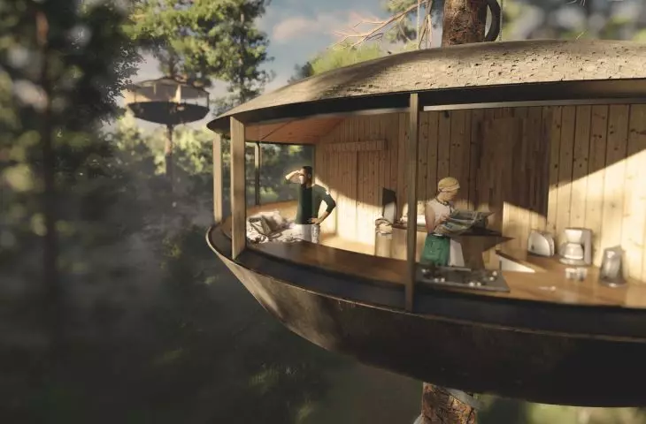 Vinda - a tree house in response to climate change. A project from Poland awarded!