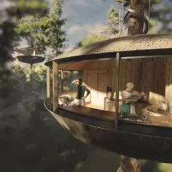 Projekt Vinda otrzymał wyróżnienie w konkursie Tree House 2021 Architecture Competition