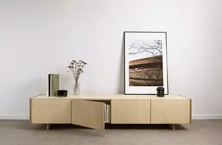 OTOTO. Birch plywood furniture inspired by Japanese minimalism