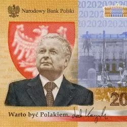 awers banknotu kolekcjonerskiego