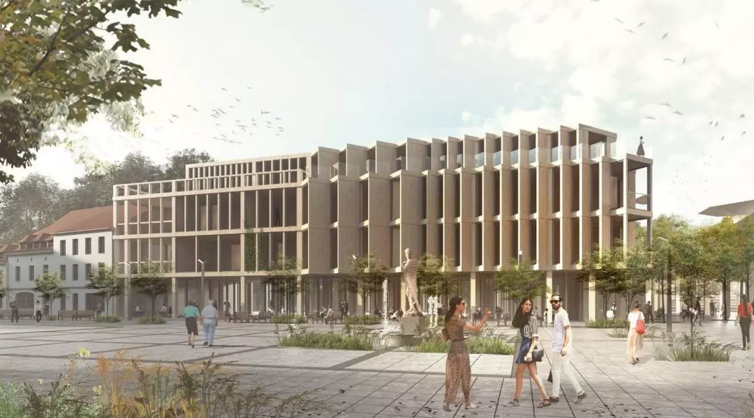 II Wyróżnienie równorzędne w konkursie na opracowanie koncepcji urbanistyczno-architektonicznej części Centrum Mysłowic
