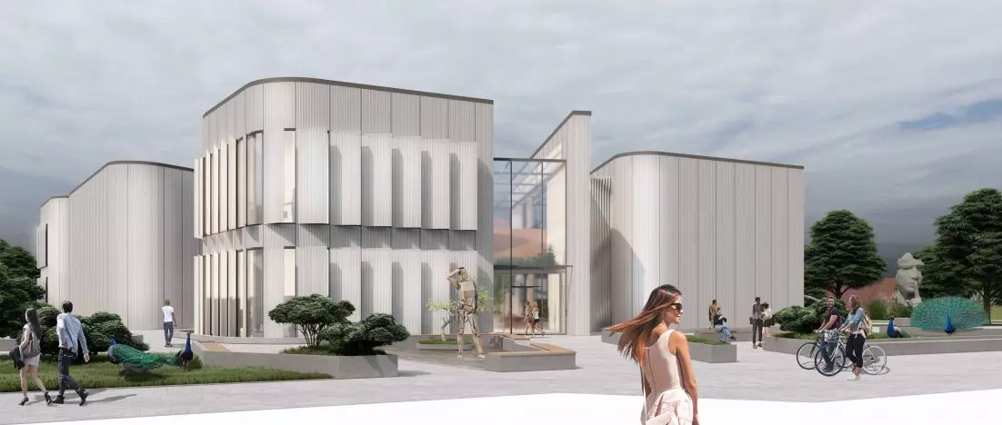 Project of the Experimental Exhibition Center in Gdańsk