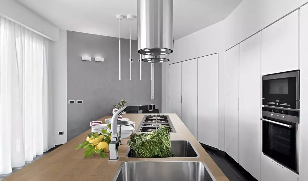 Oak countertops provide a wide range of design possibilities