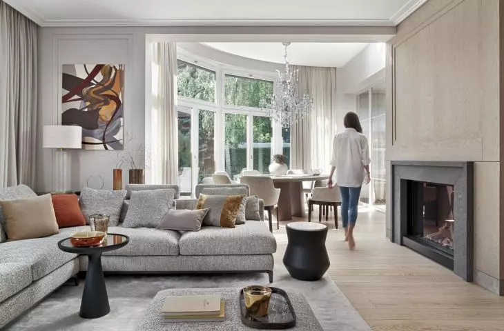 Interior life - design project for contemporary, elegant and comfortable space