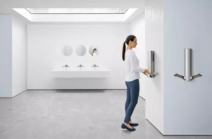 Safely get back to work without worrying about aerosolization with innovative Dyson Airblade technology.