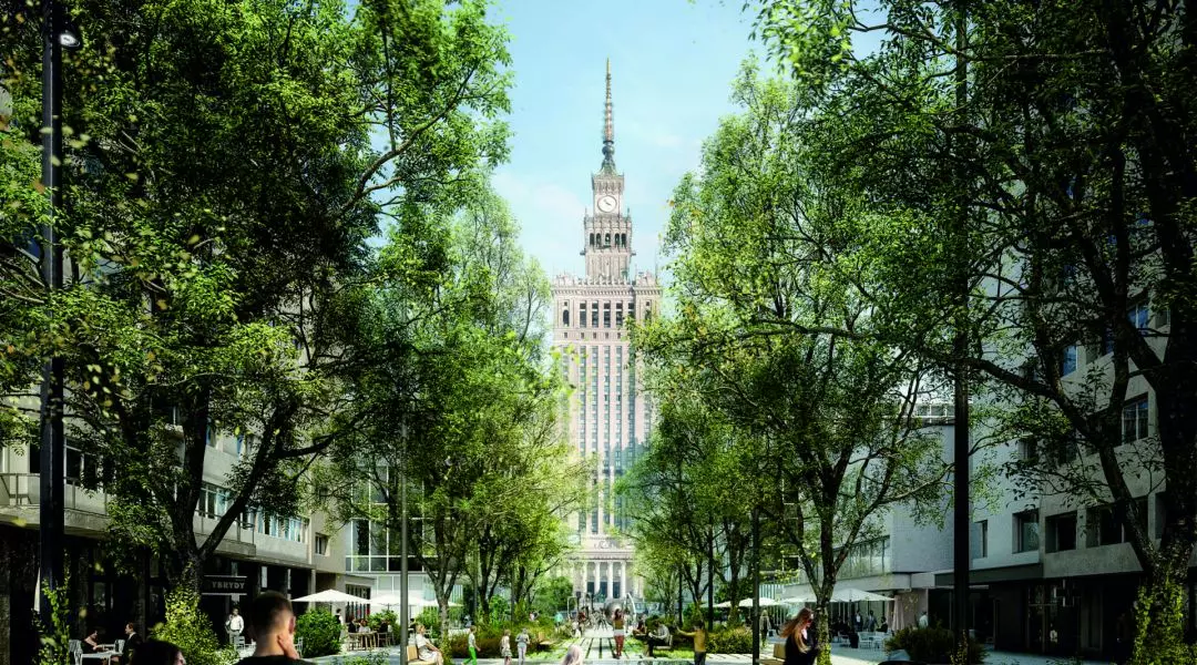 III Nagroda (ex aequo), proj.: Patryk Gwiazda, Dawid Jarosz i Przemysław Tymoszuk