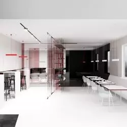 Projekt wnętrza restauracji w Wadowicach