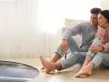 Przykład ułożenia folii grzejnej ELEKTRA WoodTec™
