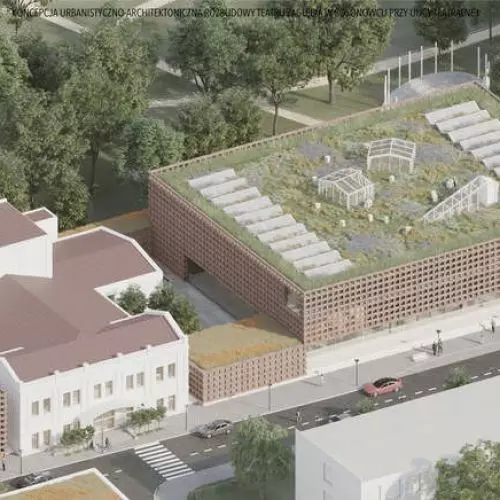 Wyniki konkursu na opracowanie koncepcji urbanistyczno-architektonicznej rozbudowy Teatru Zagłębia w Sosnowcu
