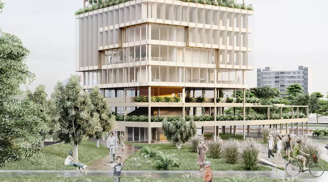 II Nagroda, „Bioklimatyczna jednostka modularna, jako dominanta przestrzeni Praga-Południe. Projektowanie zrównoważone w kontekście architektury przyszłości”