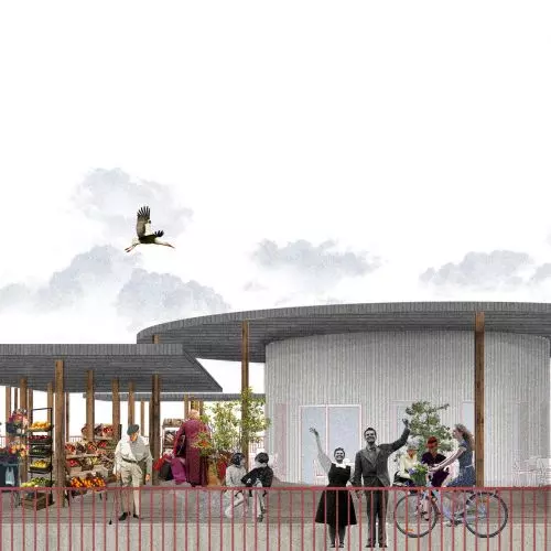Bernadetta Budzik – „Architektura łącząca kultury. Koncepcja targu warzywnego na Nysie Łużyckiej”