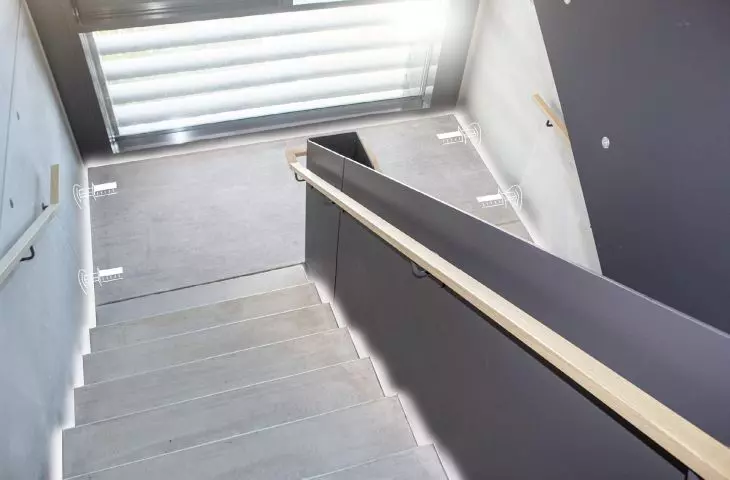 Schöck Tronsole® - impact sound protection on cages
