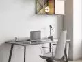 Fotel Lumi, stół Orte