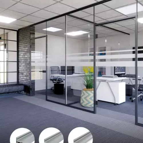 Okucia, akcesoria i rozwiązania systemowe dla szkła hartowanego