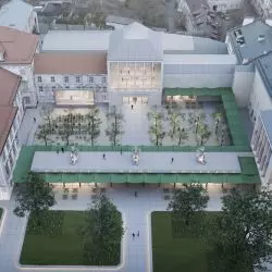 Projekt przebudowy Pałacu Radziwiłłów w Wilnie
