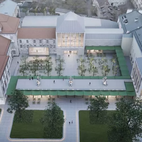 Nagrodzony projekt BDR Architekci na przebudowę pałacu w Wilnie