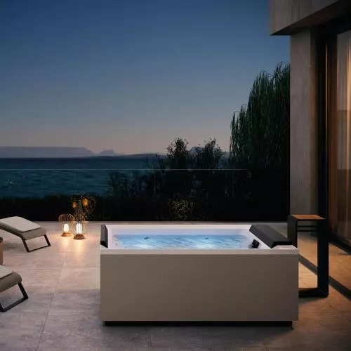 Spa na tarasie lub w ogrodzie