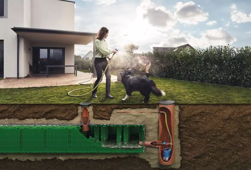 Raineo – kompletny system zarządzania wodą deszczową