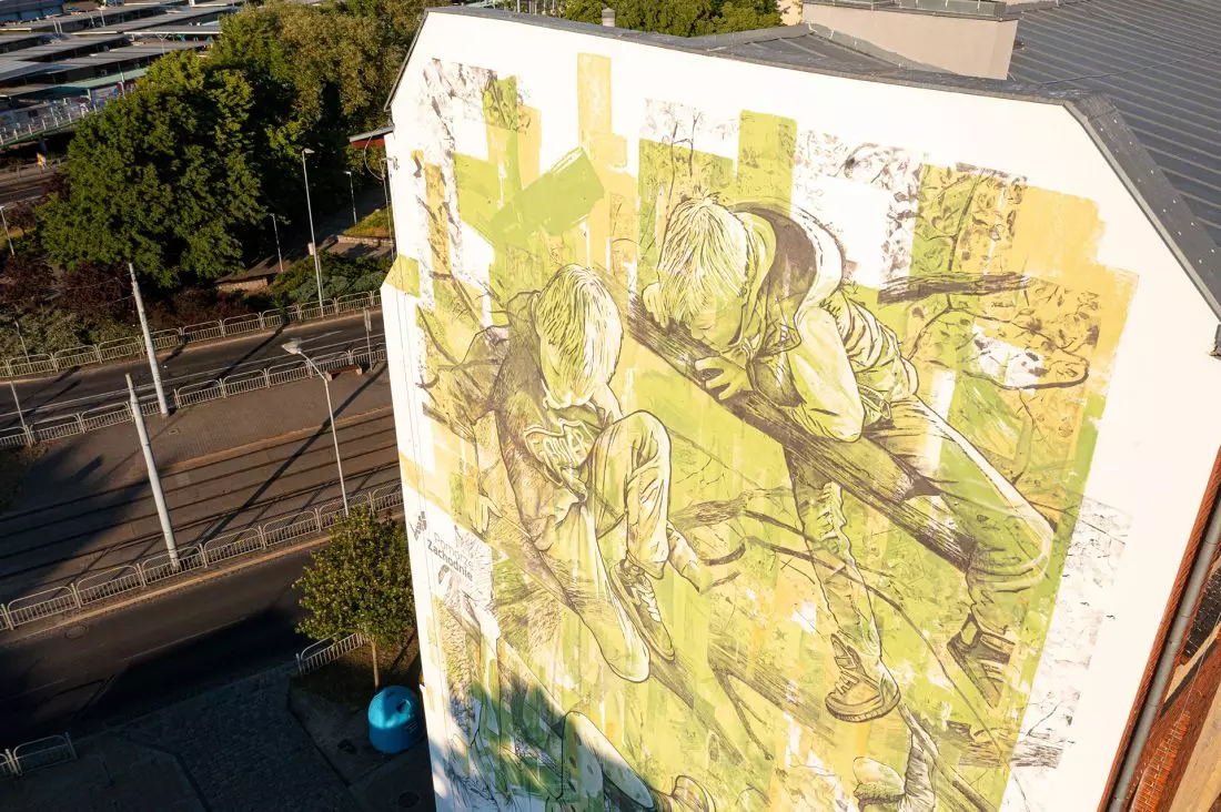 Ekologiczny mural