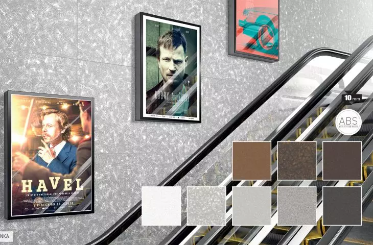 Object tile program with a wide range of patterns, formats and finishes
