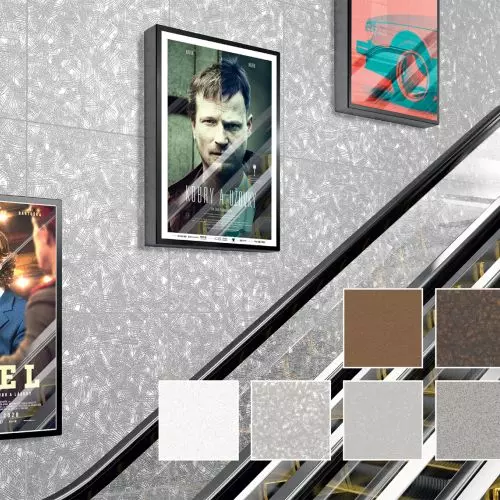 Object tile program with a wide range of patterns, formats and finishes