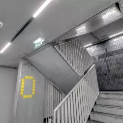 Osiedle Gliwia – oświetlenie LED z wdudowanymi czujnikami ruchu i modułami zasilania awaryjnego