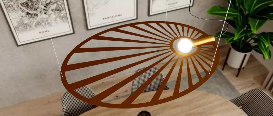 LEHDET – lampa od scenografa i architekta Łukasza Kwietniewskiego dla firmy THORO