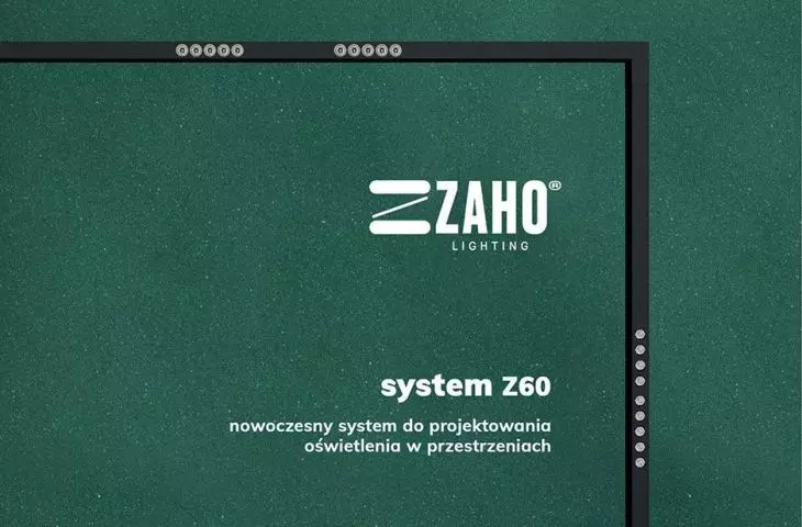 SYSTEM Z60 modern system for lighting design in spaces