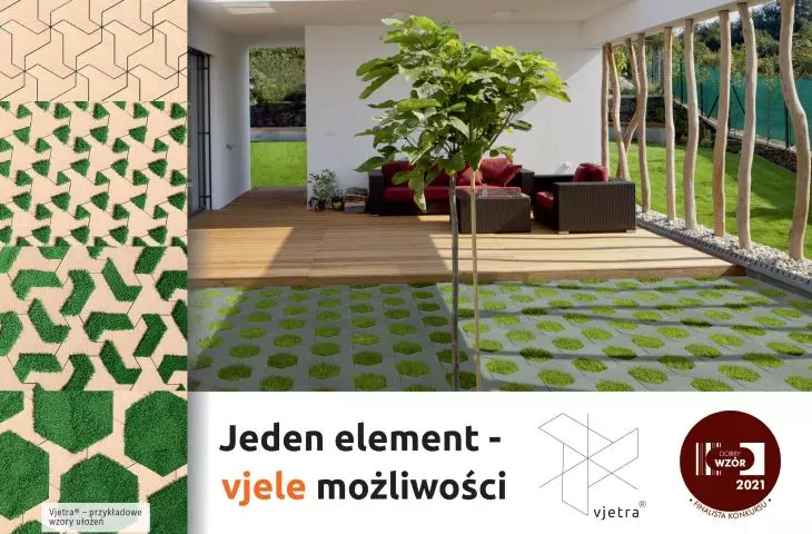 VJETRA® innowacyjna kostka brukowa o unikatowej formie