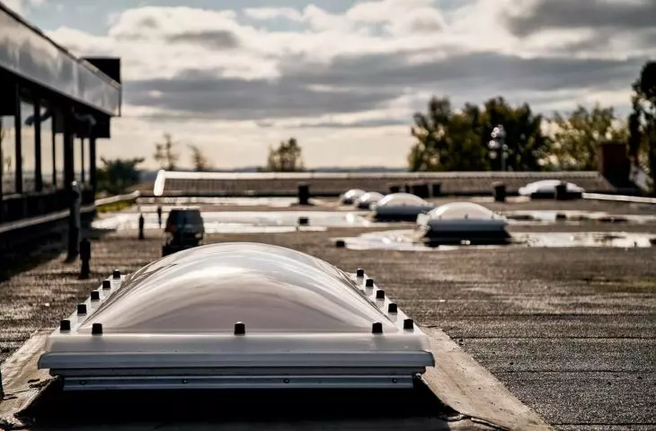 New! - VELUX skylights for industrial buildings with flat roofs
