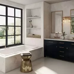 Okładziny ścian i wanny: Dekton Helena 320x144 cm