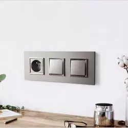 SERIA: DANTE, RAMKA: ALUMINIUM CZESANE / INOX / 4541283