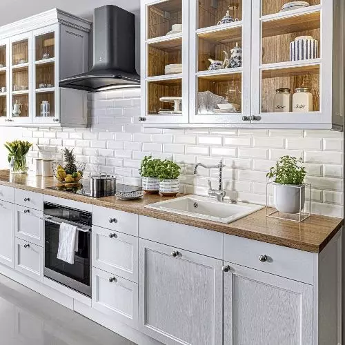 Is wood in the kitchen a good material?