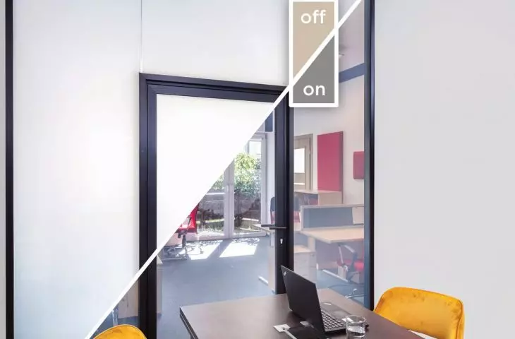 PRIVA-LITE - innovative active glass with variable translucency