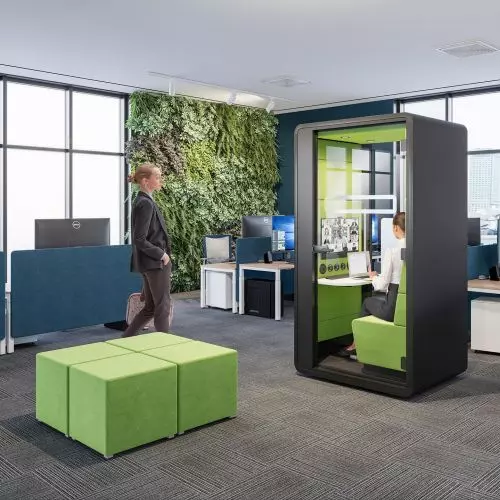 Mikomax and Hushoffice: modern office solutions and mobile acoustic booths