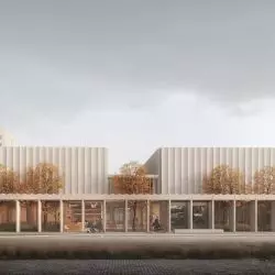 Wizualizacja budynku Teatru Zagłębia w Sosnowcu