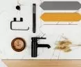 MOZA BLACK washbasin mixer