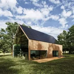 Samowystarczalny energetycznie dom z dachem SunRoof